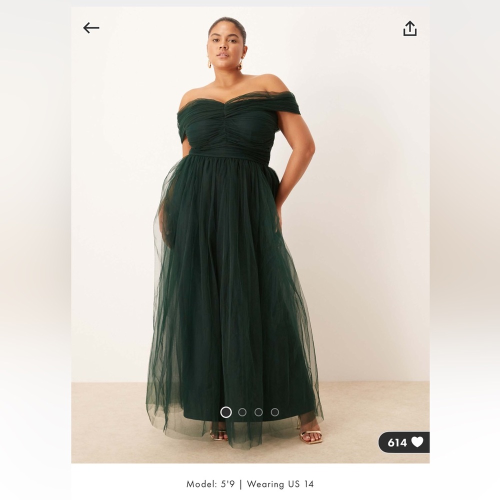 ASOS Lace & Beads Dress